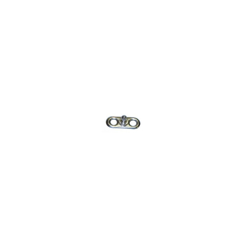 Purchase Strong fixation on a two-hole plate with stainless steel screws