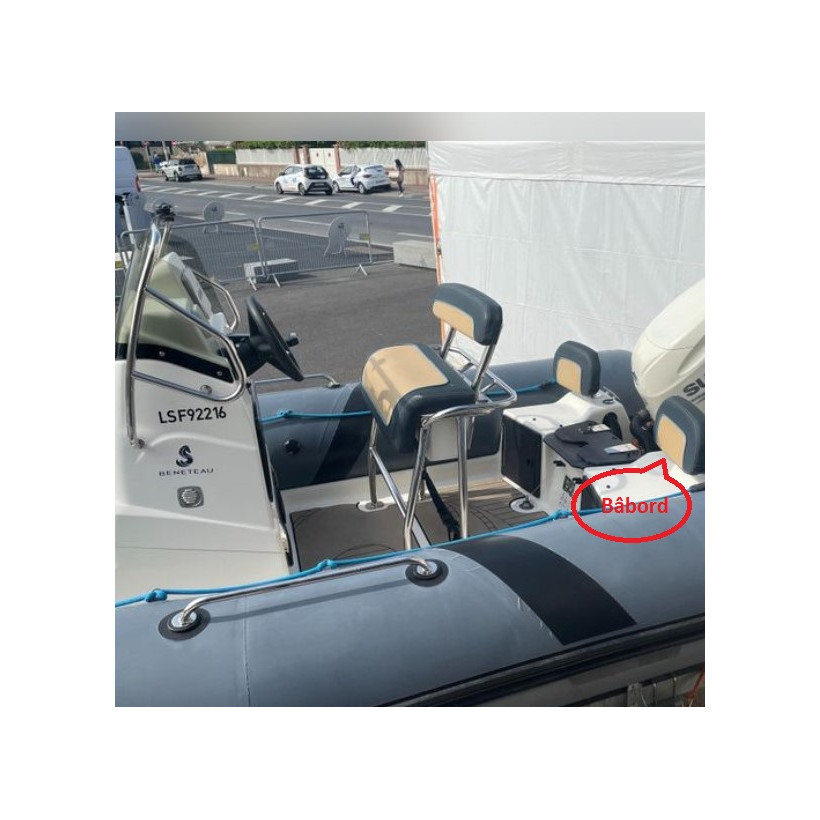 Purchase Port Side Rear Backrest Cushion Zodiac Pro Open 550