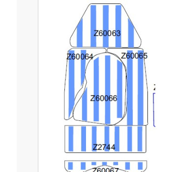 Purchase Front storage bin cushion for Zodiac Medline I