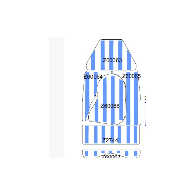 Purchase Front storage bin cushion for Zodiac Medline I