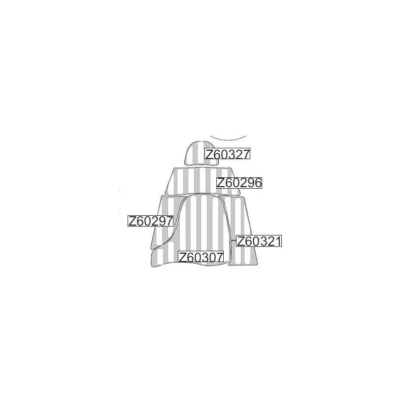 Purchase Front storage bin cushion for Zodiac Medline III