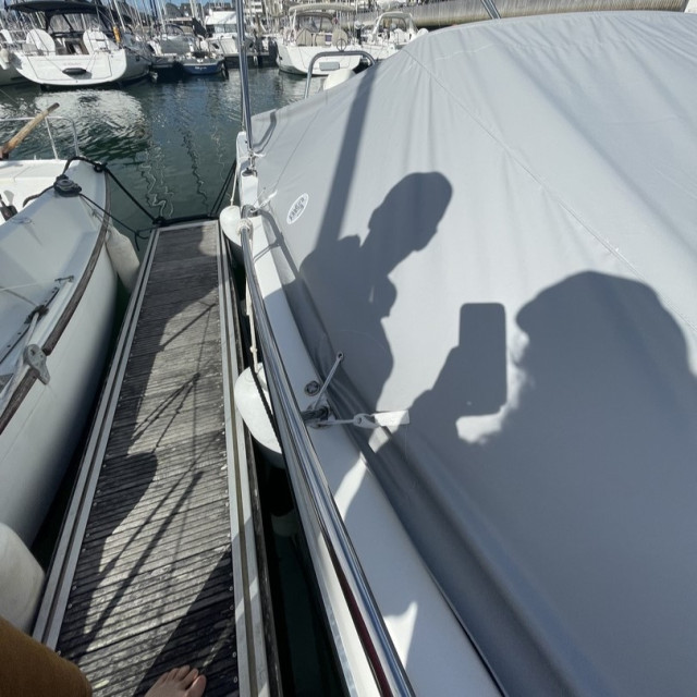 Purchase Flat cover for Jeanneau Cap Camarat 6.5 CC S3 deck