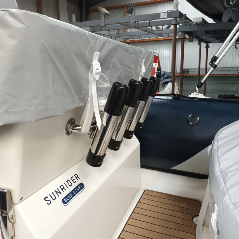 Achat Housse de siège bolster avec support de cannes Bombard Sunrider 650